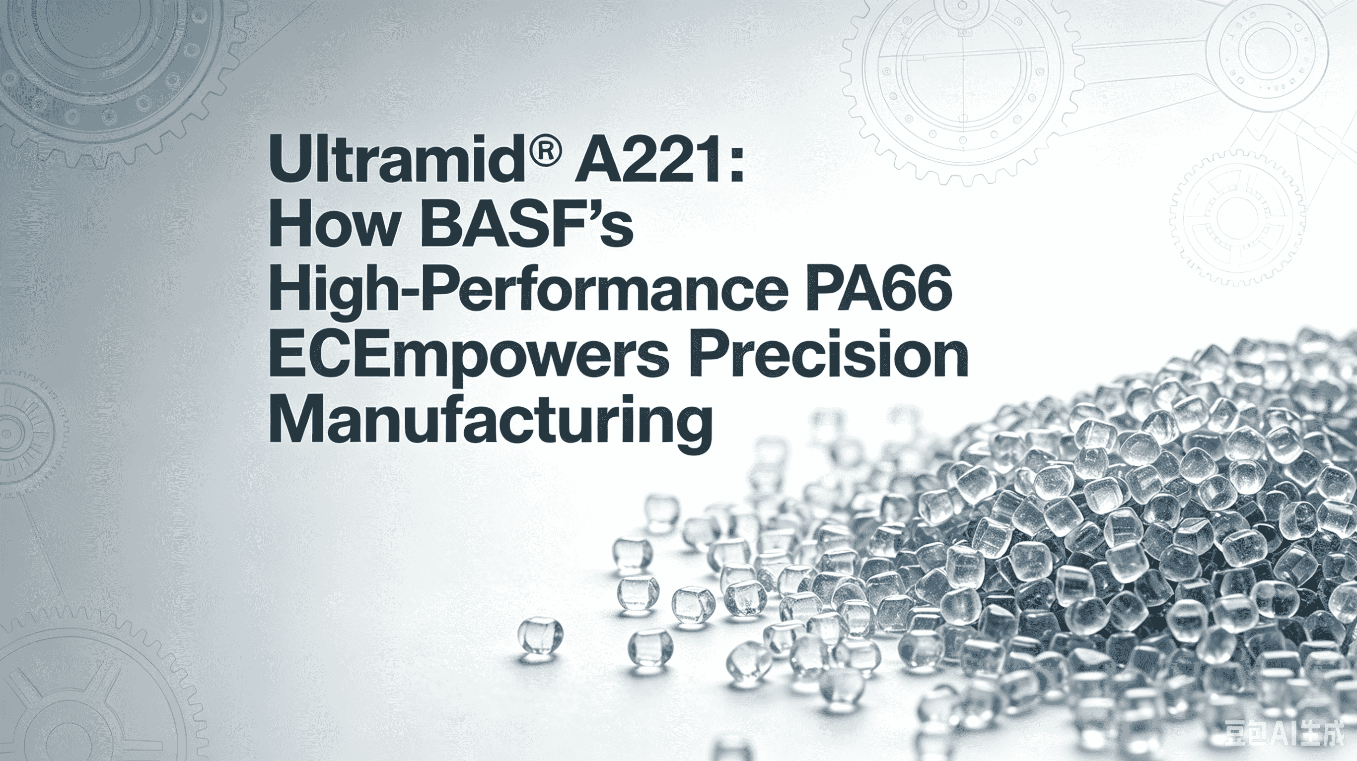Ultramid® A221: hoe de hoogwaardige PA66 van BASF precisieproductie mogelijk maakt