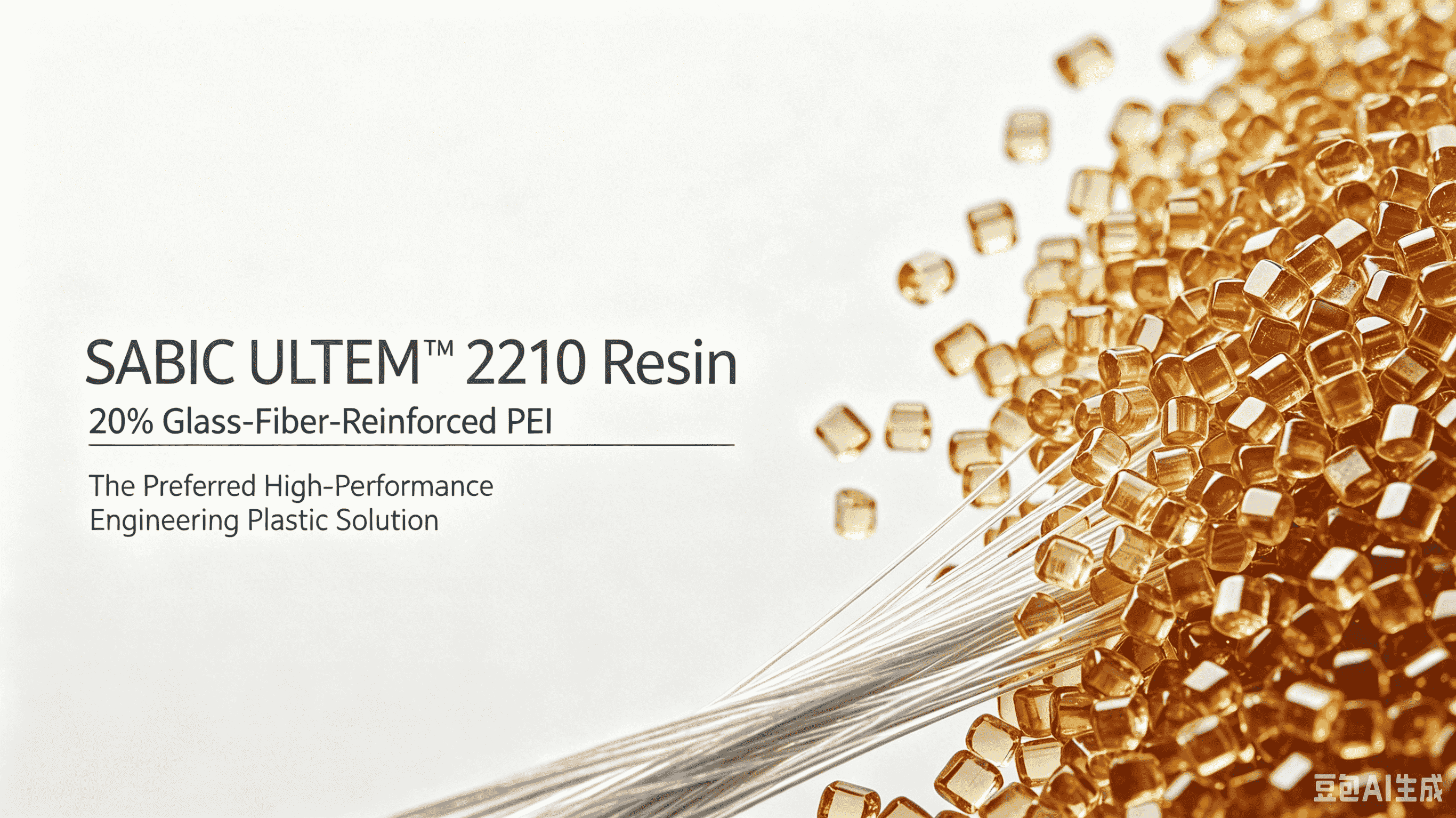 SABIC ULTEM™ 2210 hars: 20% glasvezelversterkte PEI – de geprefereerde hoogwaardige technische kunststofoplossing